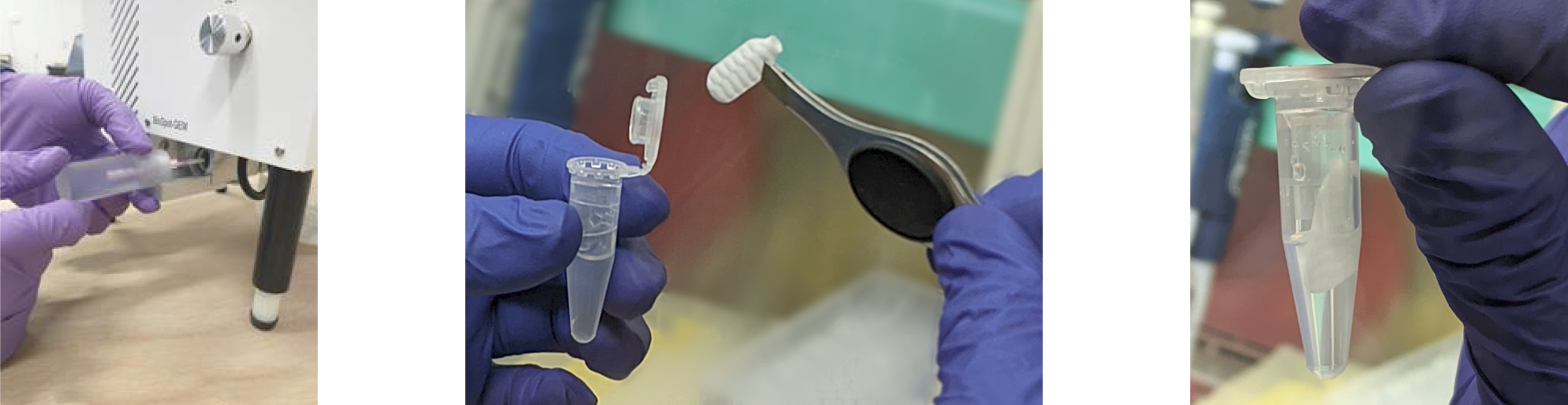 Aerosol Devices BioSPot-GEM process images